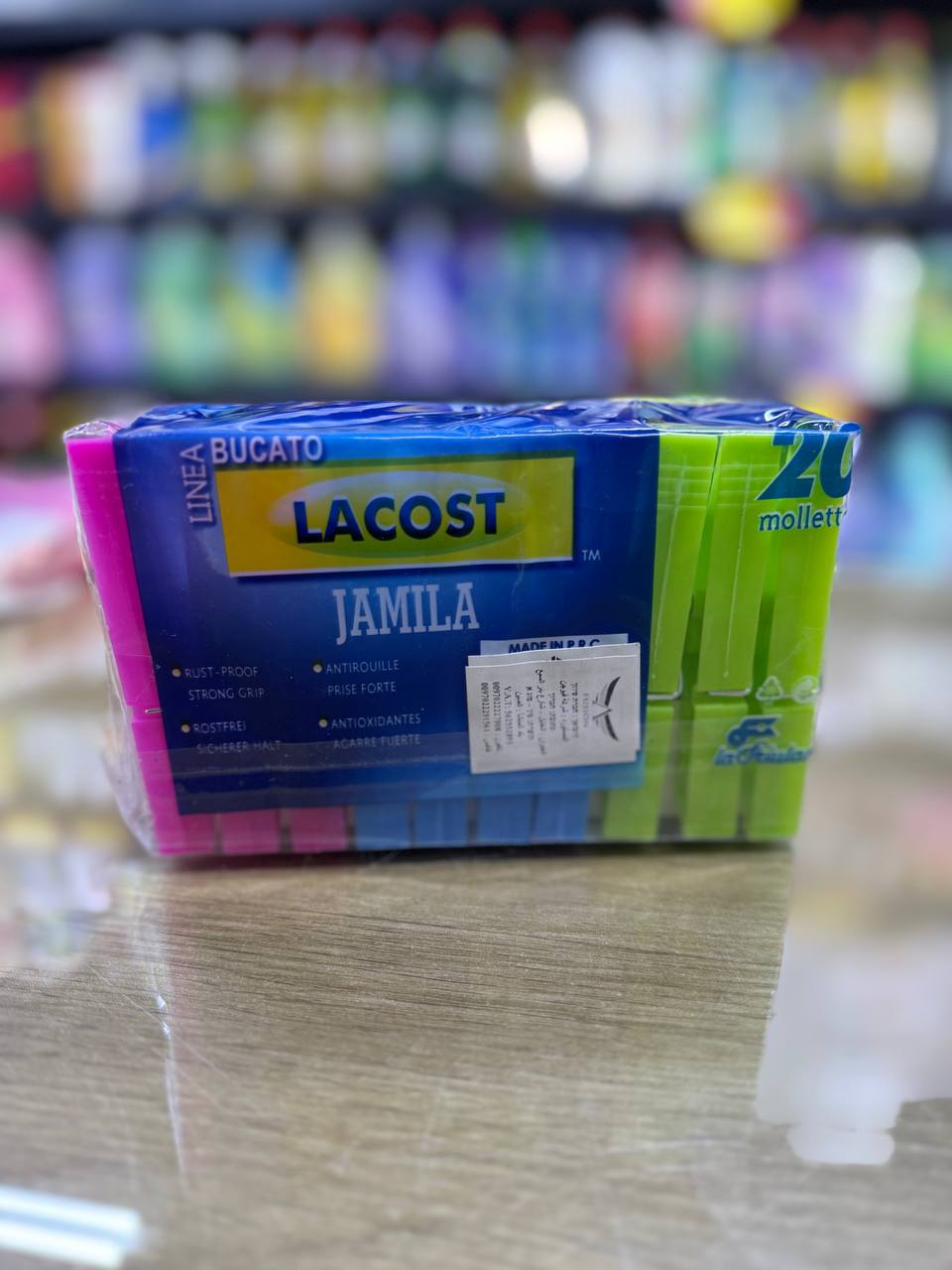 ملاقط غسيل بلاستيك 1/20 LACOST