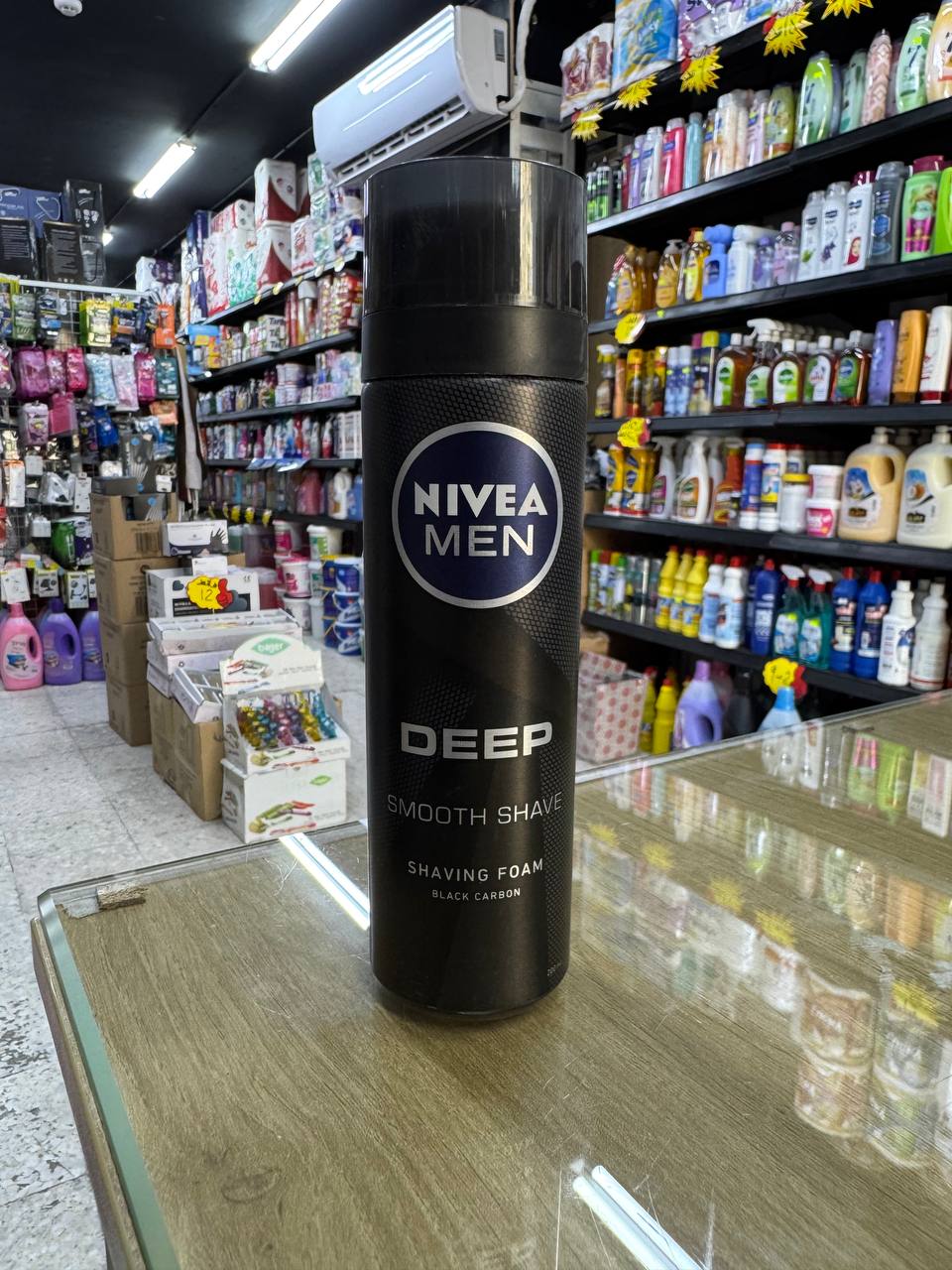 معجون حلاقة nivea men deep