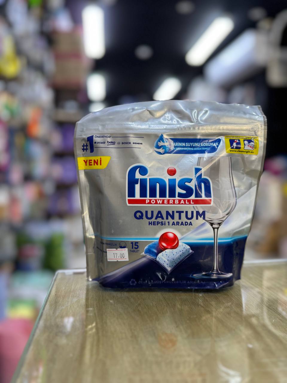 كبسولات جلاية 15 كبسولة FINISH