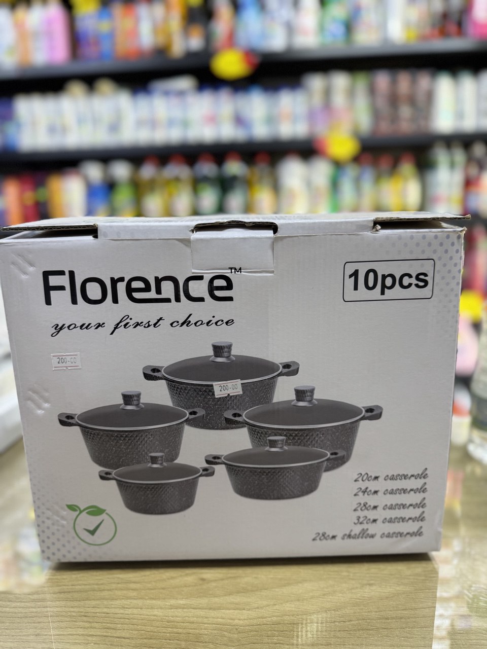طقم طناجر 10 قطع FLORENCE