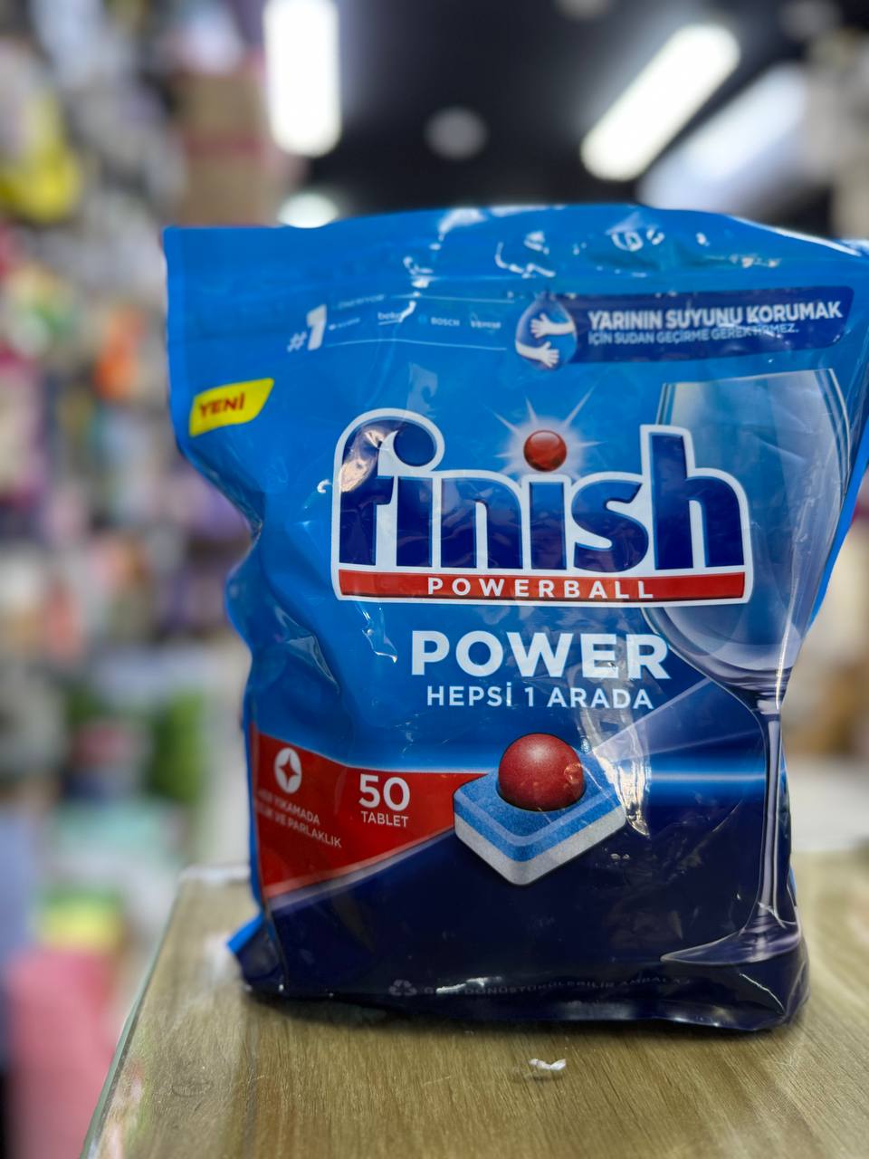 اقراص جلاية 50قرص FINISH POWERBALL