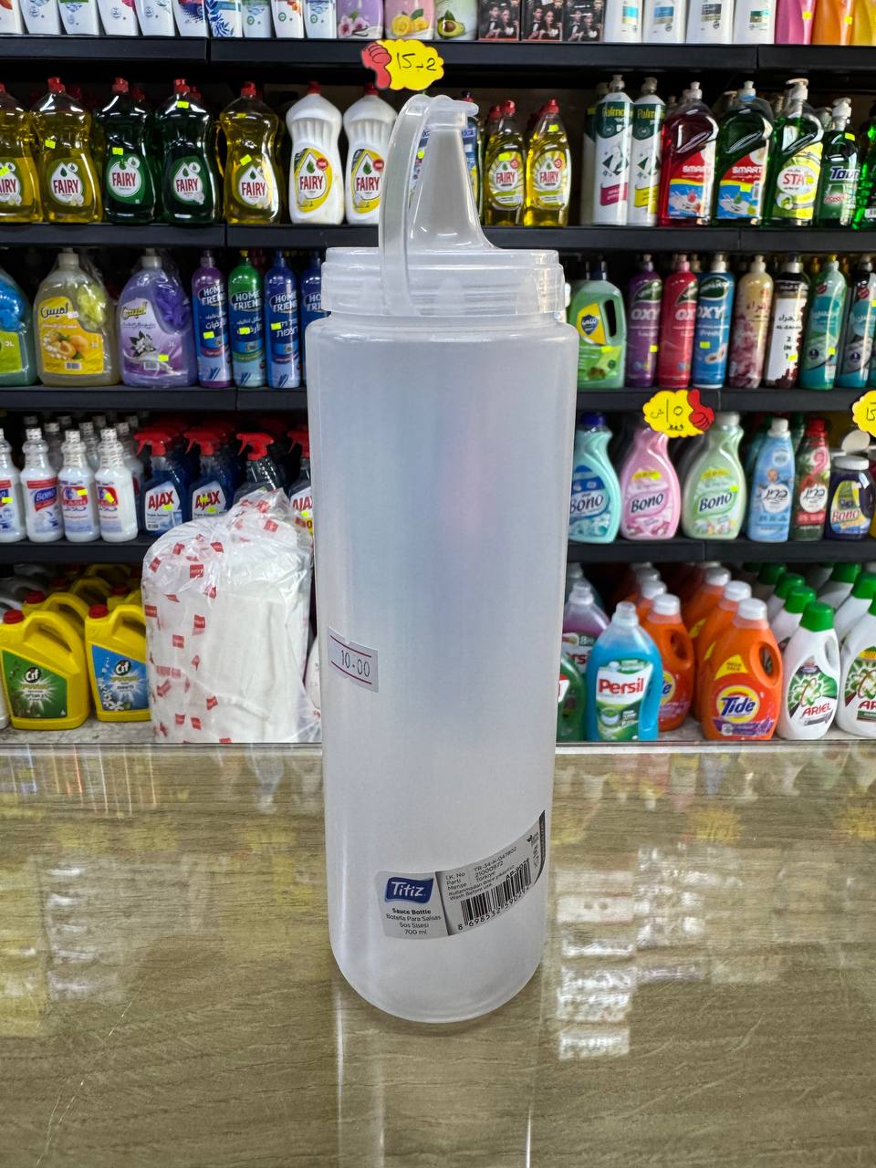علبة صوص شفاف titiz