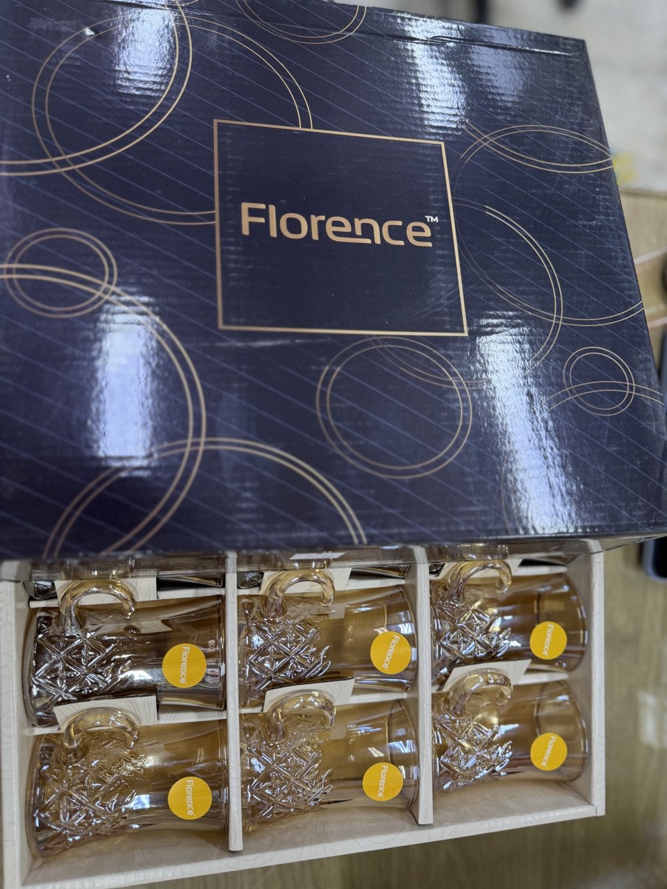 طقم كاسات شاي 1/12 florence