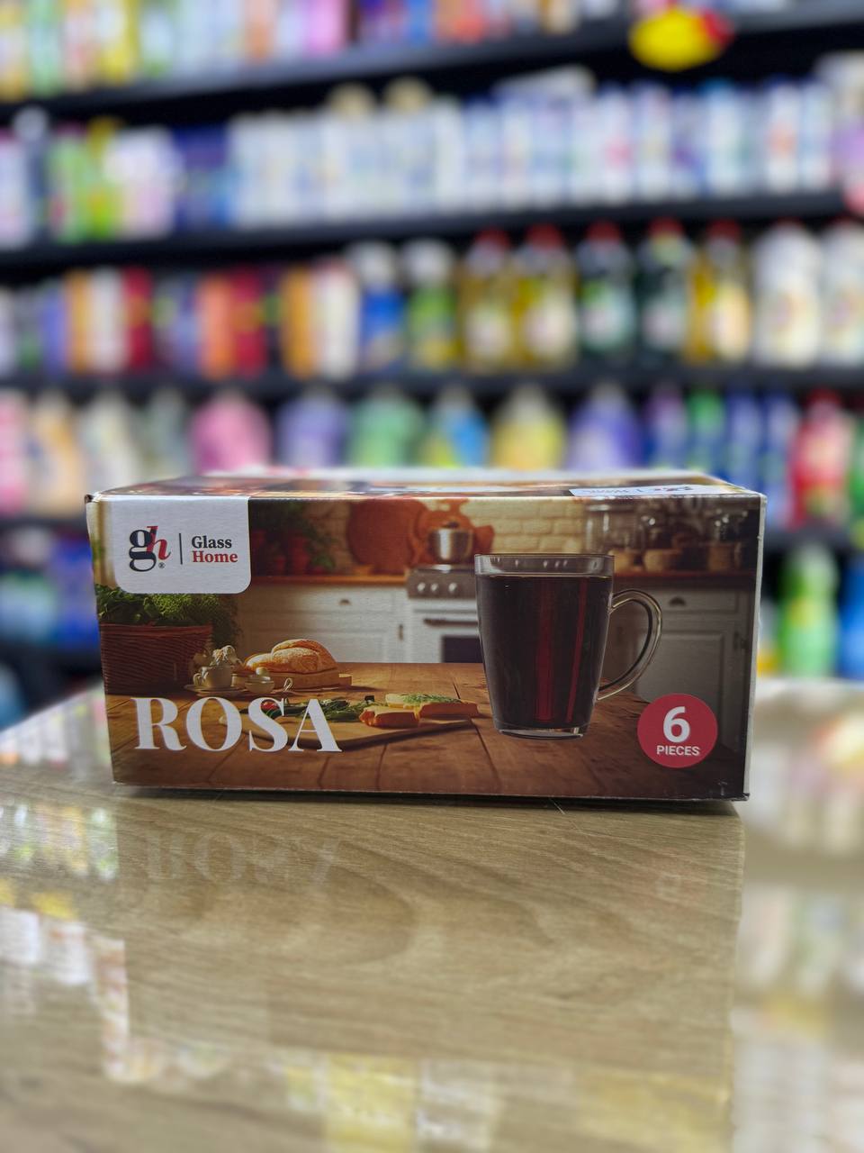 طقم كاسات شاي ROSA
