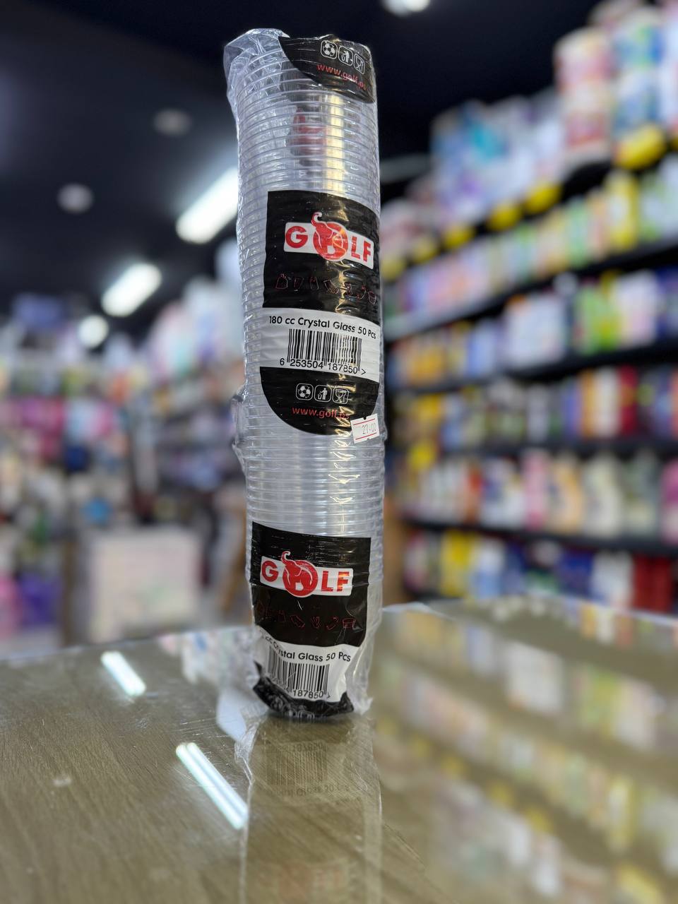 كاسات كريستال 180cc 1/50