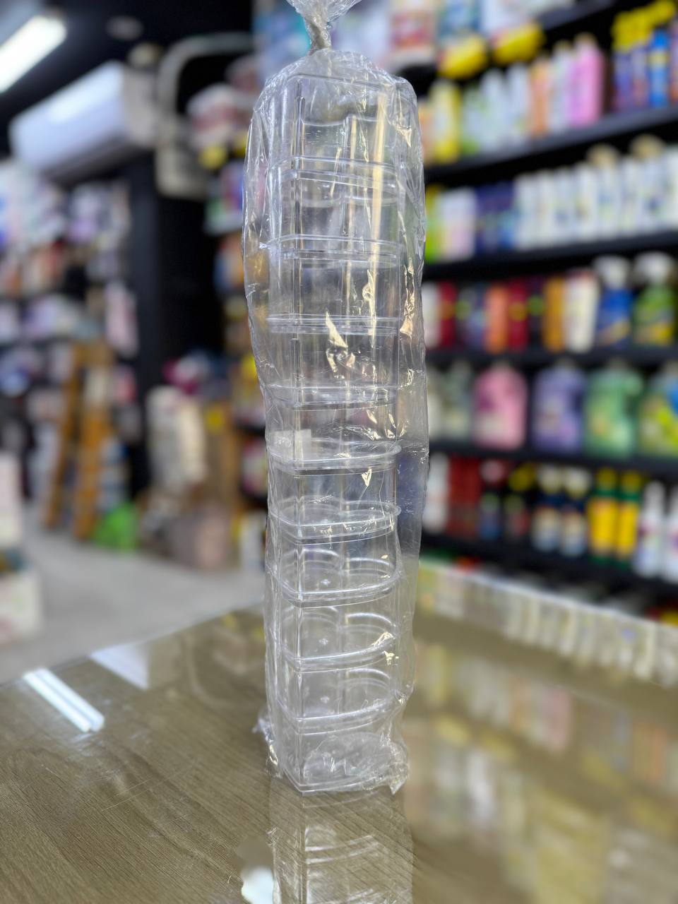 علب كريستال راس قلب 1/10