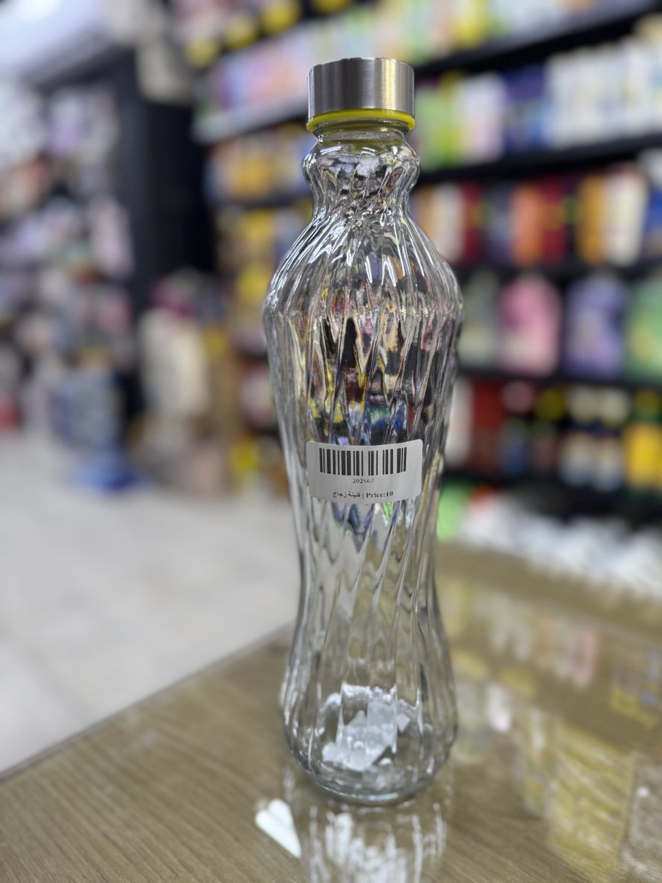 قنينة زجاج